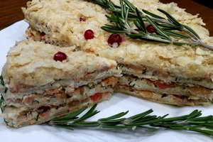 Šventinis lašišos tortas – idėja pasiteisino 100 procentų