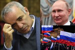 Gario Kasparovo kirčiai Kremliui: už didingo sporto šydo – bjauri Rusijos pusė