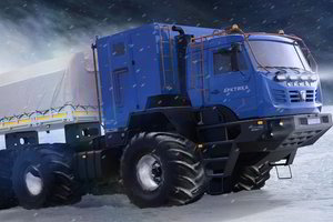 Įspūdingiausias visų laikų „Kamaz“ stebina ne tik išore