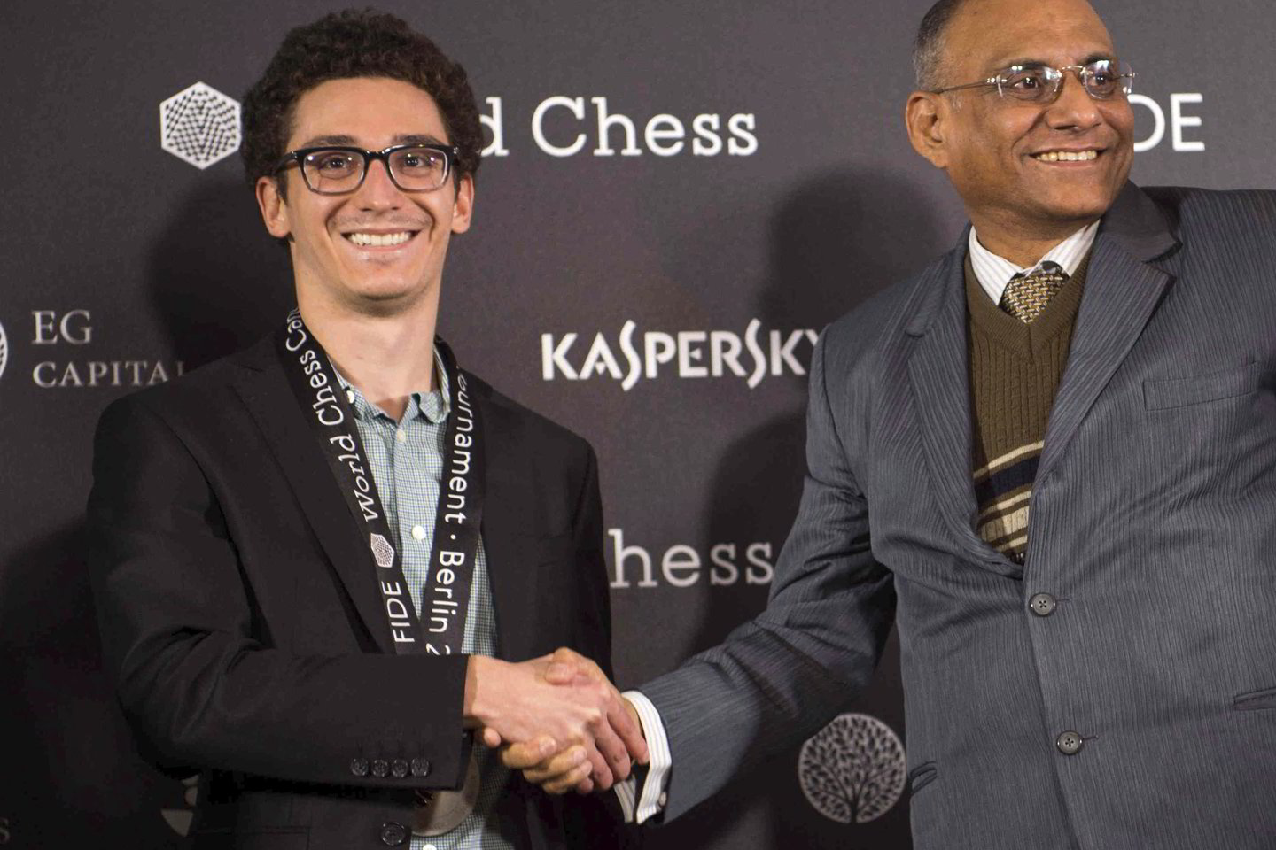  F.Caruana gavo galimybę pakovoti dėl pasaulio čempiono titulo.<br> AP nuotr.