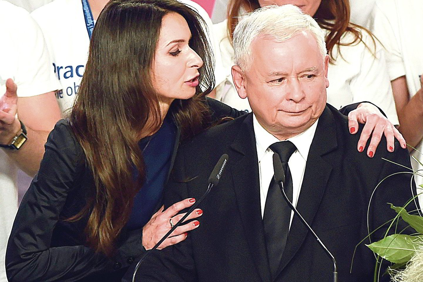 Sakoma, kad tarp M.Kaczynskos ir jos dėdės Jaroslawo prabėgo juoda katė.<br>AFP/„Scanpix“ nuotr.