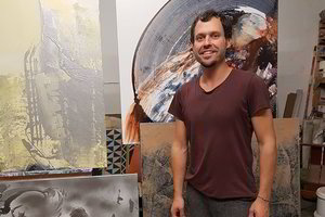 Augustas Lopas: „Dažniausiai neturiu vizijos, kaip atrodys mano paveikslas“