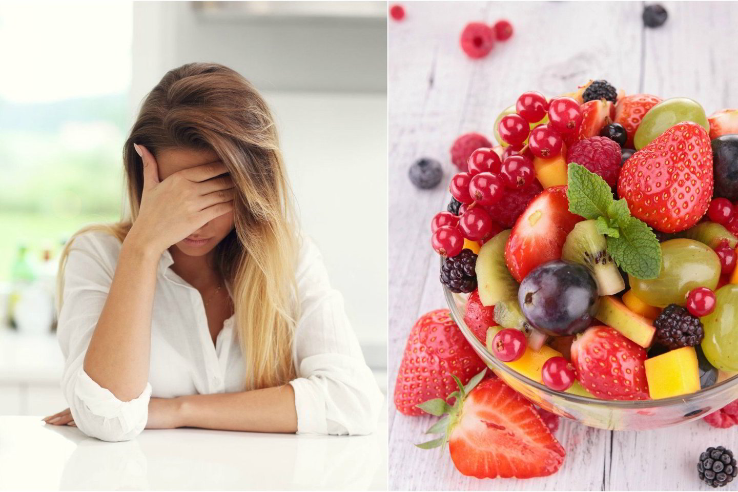  Prasidėjus menopauzei moterims derėtų maitintis liesesniais produktais, vartoti daugiau daržovių ir vaisių.<br> 123rf.com nuotr.