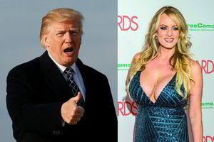 Visa tiesa apie pornografijos žvaigždę, kurios pinklėse spurda Donaldas Trumpas