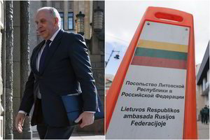 Rusijos atsakas Lietuvai – iš šalies išsiuntė tris diplomatus