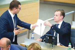 Slapukavo ir L. Kasčiūnas, ir G. Landsbergis