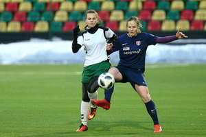 Lietuvos moterų futbolo A lygos sezonas prasidėjo „Bangos“ ir „Gintros“ pergalėmis