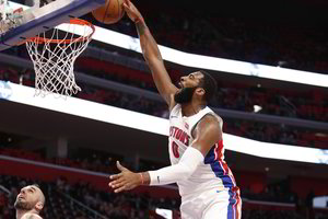 Puikus Andre Drummondo pasirodymas privertė kapituliuoti „Knicks“