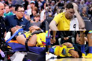 NBA sukrėtė šiurpus žaidėjo kritimas: varžovai meldėsi ir ašarojo