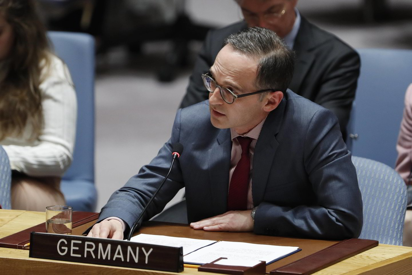 Vokietijos užsienio reikalų ministras Heiko Maasas pabrėžė šios šalies siekį tęsti dialogą su Rusija nepaisant kilusio konflikto.