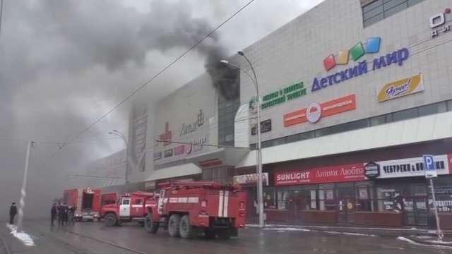 Tragiškas gaisras Kemerove parodė cinišką Rusijos valdžios veidą