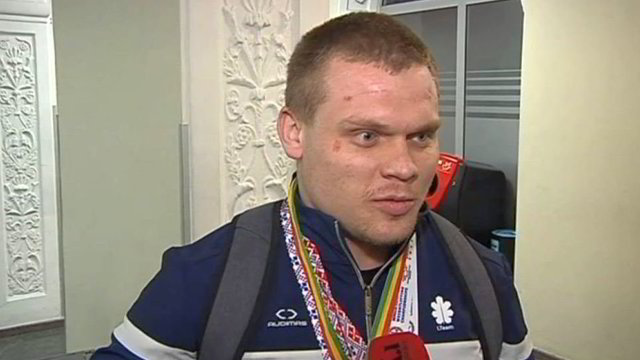 Sunkiaatletis Žygimantas Stanulis iš Europos čempionato grįžo su sidabro medaliu