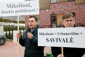 Petras Gražulis atsisakė liudyti byloje dėl piketo prie prokuroro namų