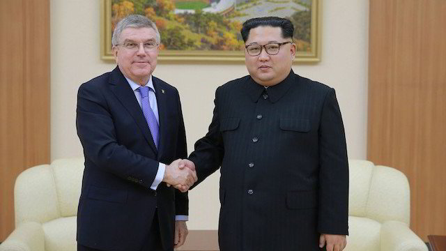 Tarptautinio olimpinio komiteto vadovas sulaukė geros žinios iš Šiaurės Korėjos