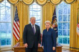 Per susitikimą Donaldas Trumpas ragino Dalią Grybauskaitę