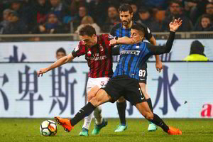 Italijos lygoje Milano klubų derbis baigėsi nulinėmis lygiosiomis