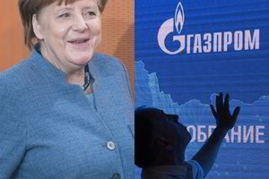 Galvos skausmą „Gazprom“ keliantis Angelos Merkel signalas 