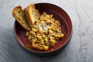 Itališka keturių grūdų sriuba tokia tiršta, kad alkanų neliks