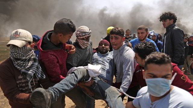 Izraelio ir Gazos ruožo pasienyje tęsiasi smurtas: nušauta 19 palestiniečių