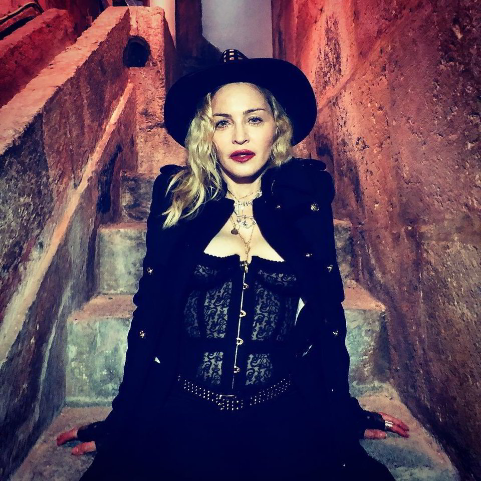 Madonna.<br>Socialinio tinklo nuotr.