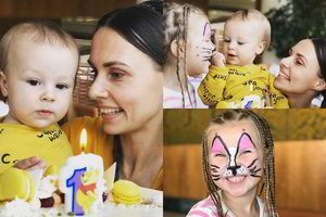 Veronika Montvydienė pasidalijo sūnaus 1-ojo gimtadienio akimirkomis