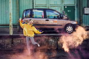 „CityBee“ savo klientams pasiūlė automobilį, kuris nepalieka abejingų