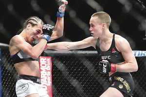 Lietuvą mylinčios MMA žvaigždės Rožės kumštis – vėl žiauresnis varžovėms