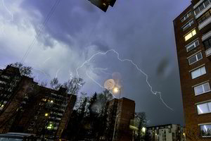 Po naktį siautėjusios audros – orų permainos