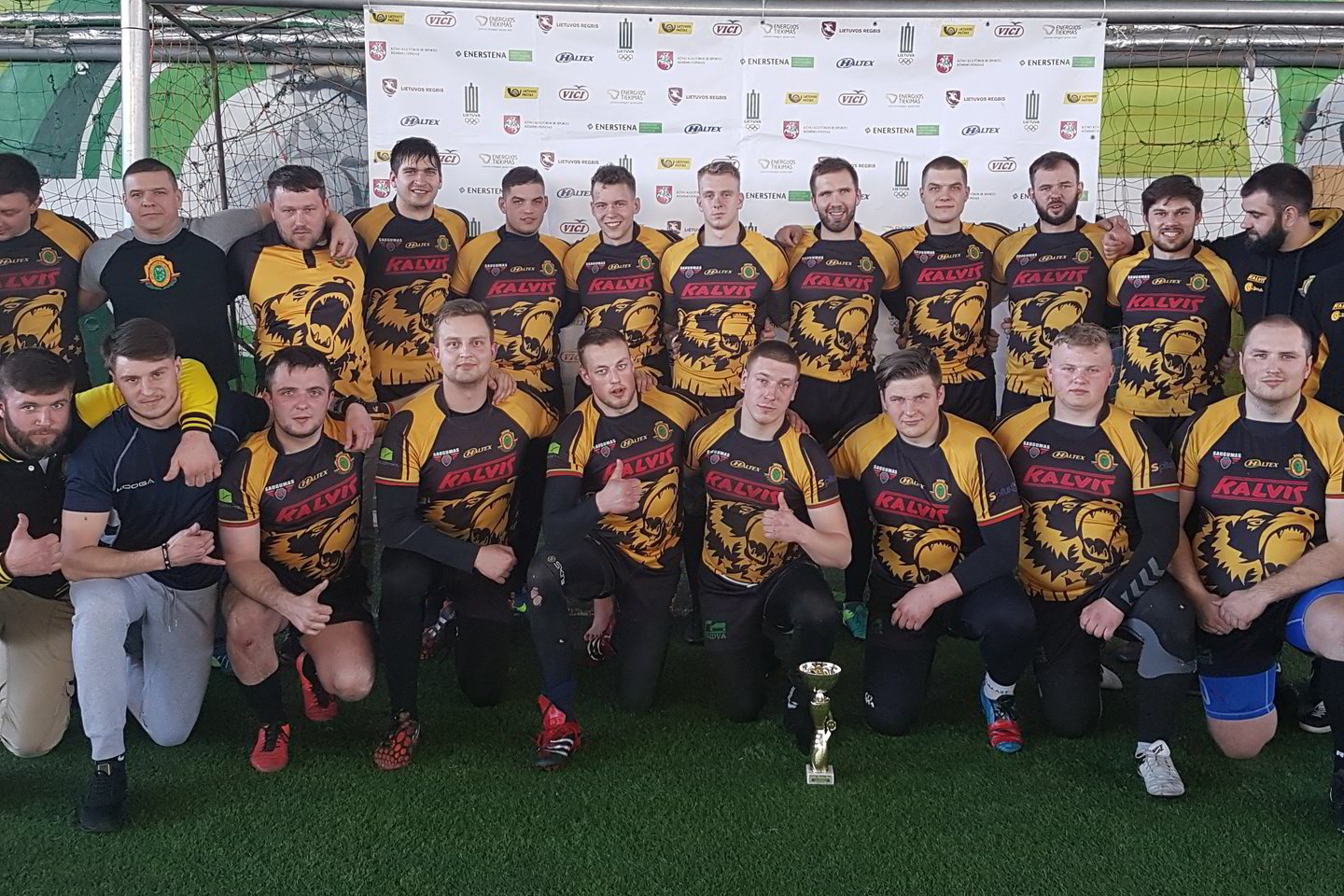 Regbio komandos turnyre Kaune<br> LRF nuotr.