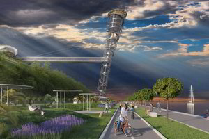 Staigmena pajūryje – pastatys bene garsiausio bokšto pasaulyje brolį