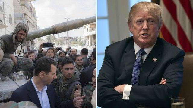 Donaldas Trumpas leidžia suprasti, jog Sirijoje bus panaudota karinė jėga