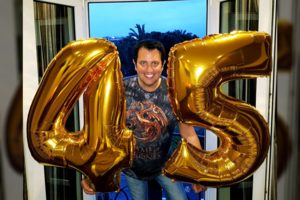 Rytis Cicinas 45-ojo gimtadienio šventei pasirinko netikėtą vietą