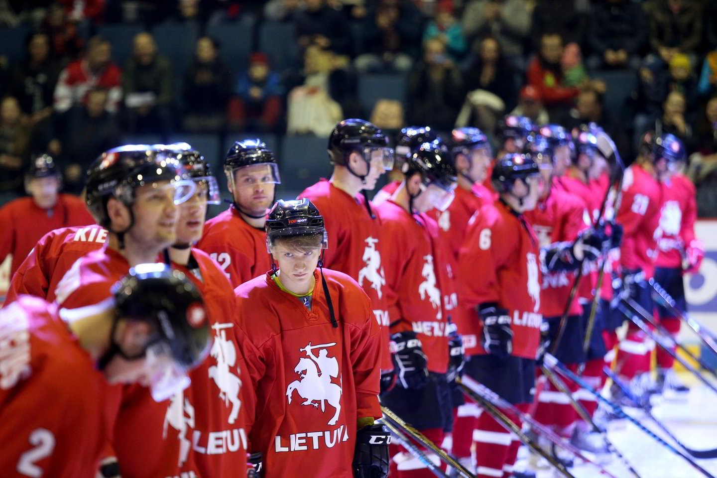 Lietuvos ledo ritulininkai sieks ku geriau pasirodyti pasaulio čempionate Kaune.<br> R.Danisevičiaus nuotr.