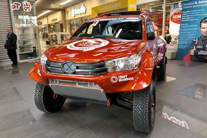 Naują „Toyota“ visureigį pristatęs A. Juknevičius atskleidė nerimą keliančią žinią