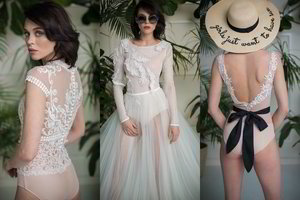 Viktorija Jakučinskaitė pristato egzotišką vestuvinių suknelių kolekciją