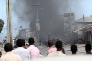 Somalio stadione per bombos sprogimą rungtynių metu žuvo penki žmonės