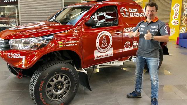 Antanas Juknevičius rimtai užsimojo šturmuoti Dakaro lenktynių aukštumas