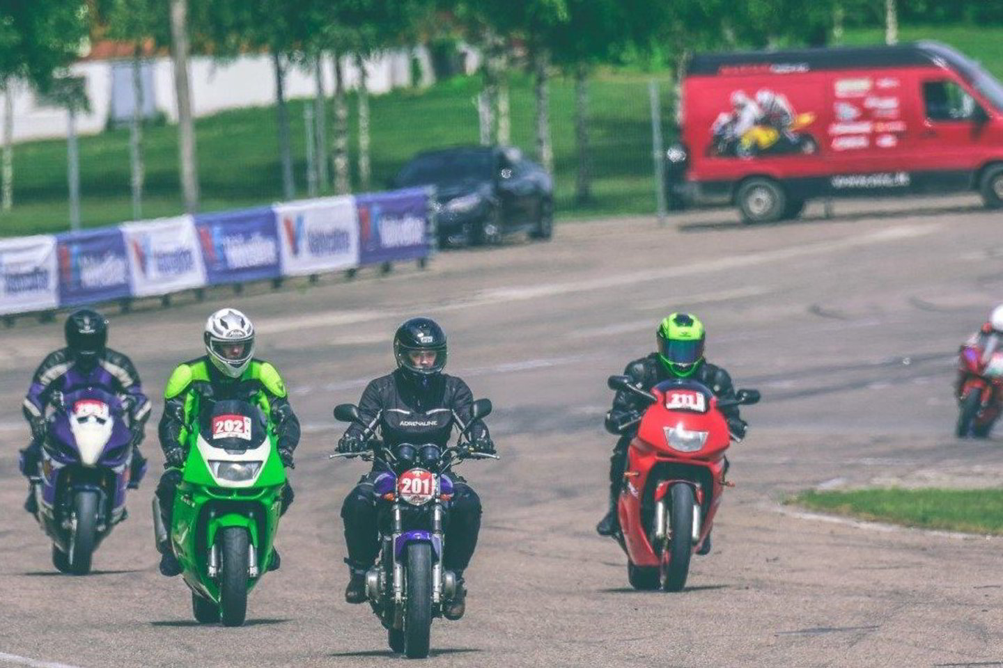2017 metais vykusių renginių motociklininkams akimirkos.<br>Edgaro Ščiglinsko nuotr.