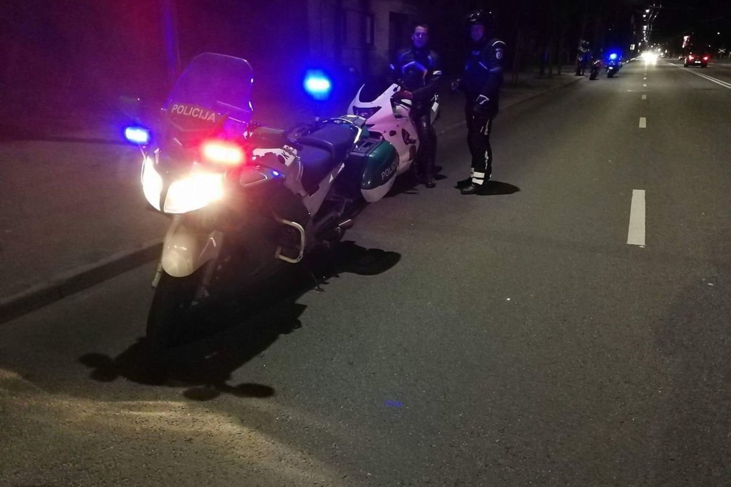  Per penkias valandas Kauno policijos pareigūnai sustabdė tris neblaivius dviratininkus.<br> Kauno policijos nuotr. 