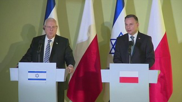 Lenkijos ir Izraelio prezidentai dalyvavo holokausto atminimo minėjime