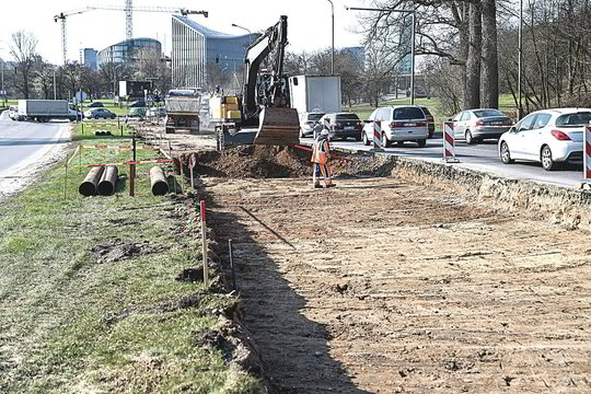 Geležinio vilko gatvė sulaukė praplatinimo