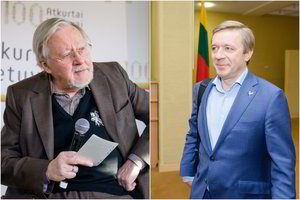 Vytauto Landsbergio eilėse – kirčiai valstiečių „tijūnui“