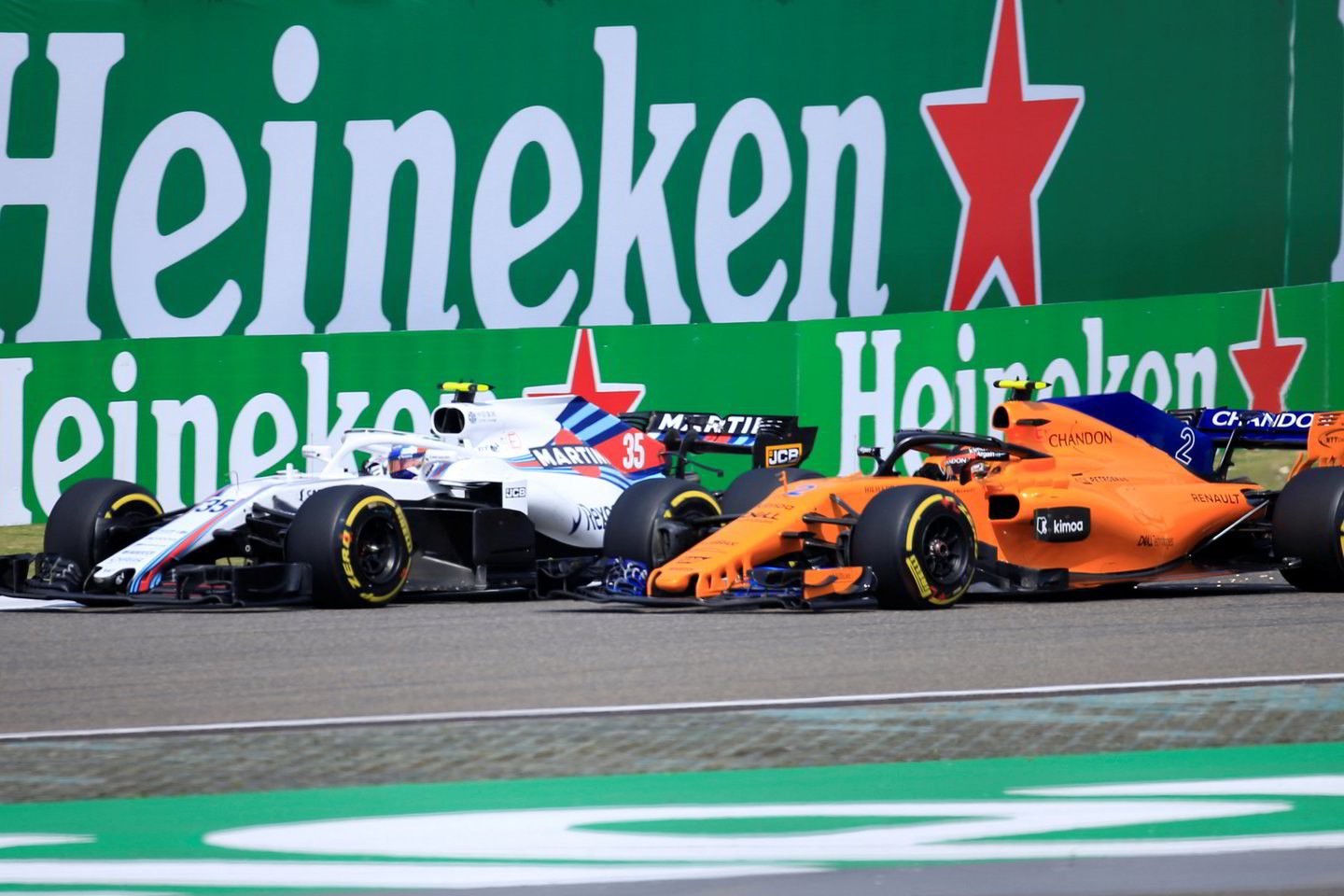 Kinijos „Grand Prix“ lenktynių akimirkos.<br>Reuters/Scanpix nuotr.
