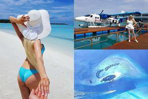 Inga Stumbrienė su vyru Aivaru svarbią datą švenčia rojaus kampelyje