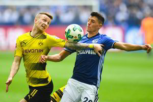 „Schalke“ įveikė Dortmundo „Borussia“ ekipą kovoje dėl antrosios vietos 