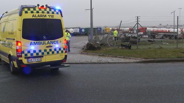 Lietuviai Danijoje sukėlė avariją – automobiliai visiškai sumaitoti