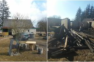 Įprastas veiksmas pavertė tėvo ir sūnaus namus nuodėgulių krūva