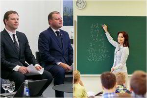 Vyriausybės pažadas – 169 mln. eurų švietimui: kas už juos bus nuveikta?