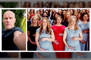 Algis Kriščiūnas įamžino 100 besilaukiančių moterų: atrinko iš 1000