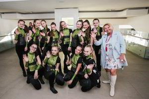 Joanos Bartaškienės suburtoje šventėje varžėsi per tūkstantį šokėjų